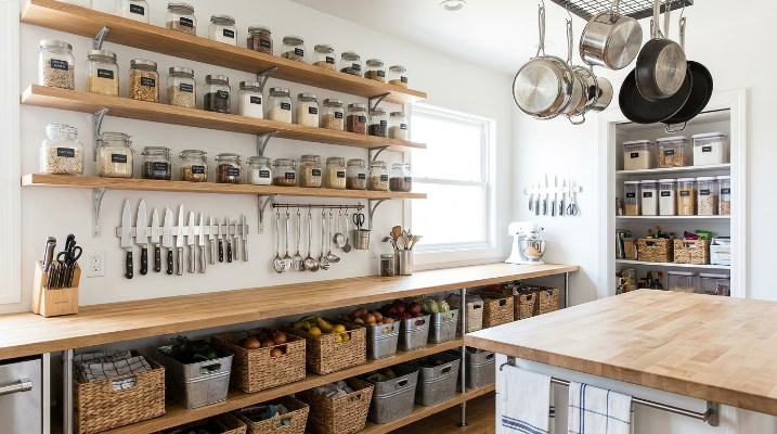 Kitchen Storage  Maximizing Your Space and Organizing Effectively