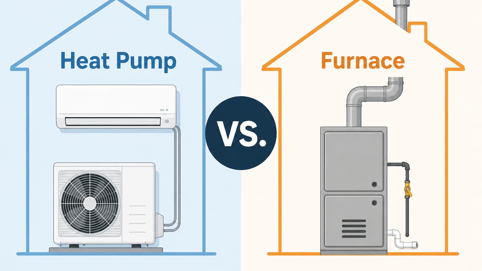 Heat Pump vs. Furnace Cost, Efficiency, and Performance Compared